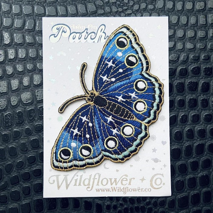 Butterfly moon phase patch – Serpentinepdx