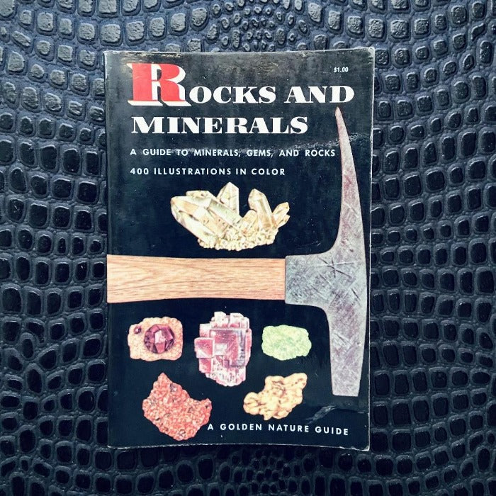Vintage Rocks & Minerals Book