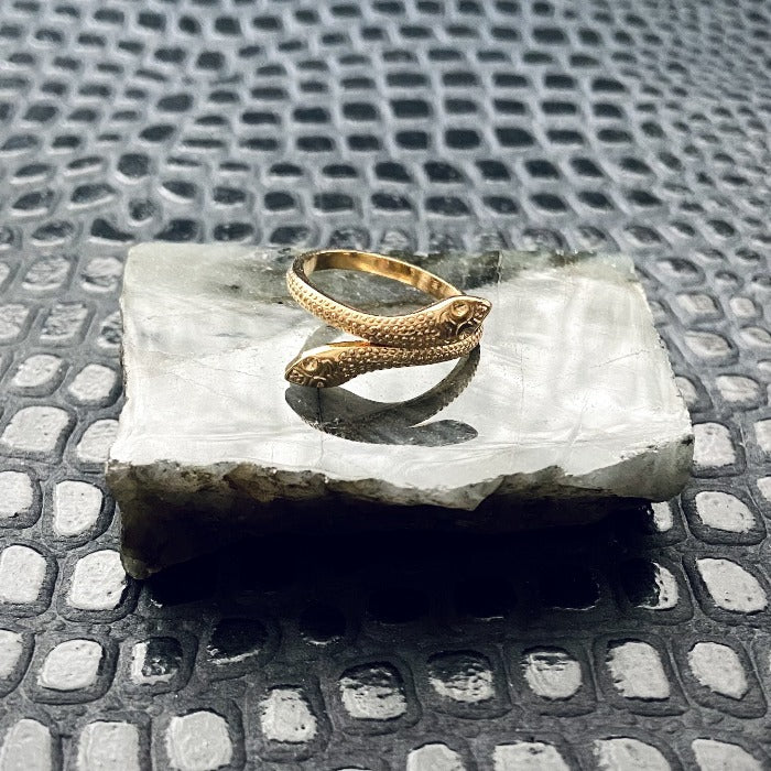 Adjustable witchy double headed snake ring – Serpentinepdx
