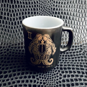 Vintage Zodiac Milkglass Mug