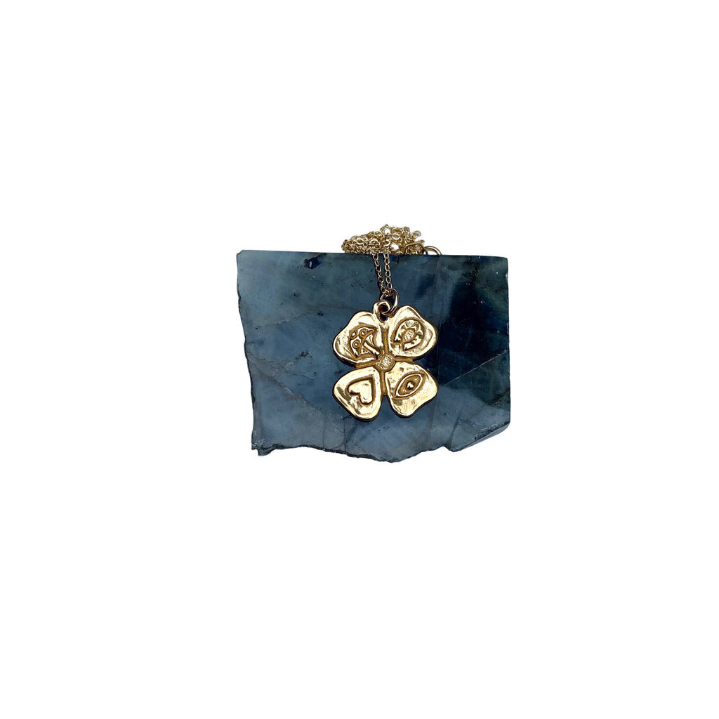 Serpentine Cast Spell Charm Necklace