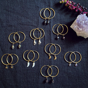 Hoop earrings a la carte