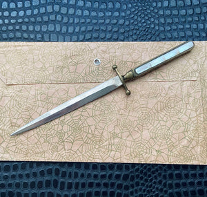 Antique Art Deco Mother of Pearl Vesley Dagger Sword Knife Letter Opener