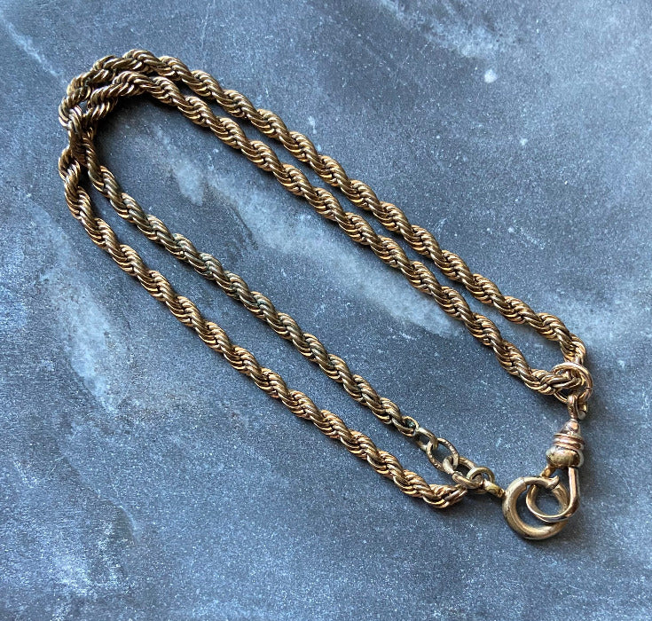 antique victorian watch chain bracelet