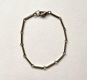 antique watch chain bracelet