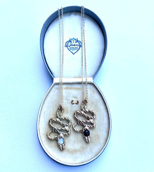 Serpentine handmade talisman jewelry