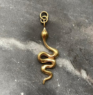 brass snake charm