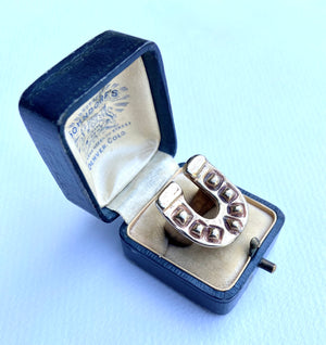Serpentine cast horseshoe ring – Serpentinepdx Serpentine cast horseshoe ring – Serpentinepdx