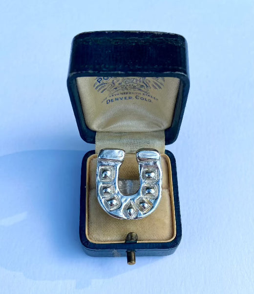 Serpentine cast horseshoe ring – Serpentinepdx