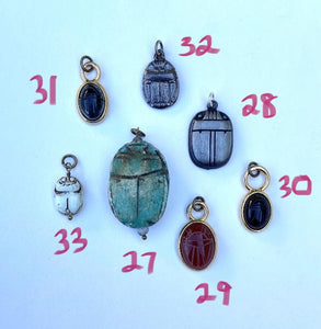 scarab charm jewelry