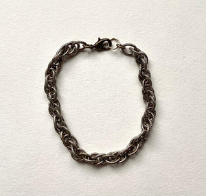 vintage chain bracelet charm jewelry