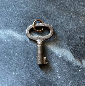 antique key charm