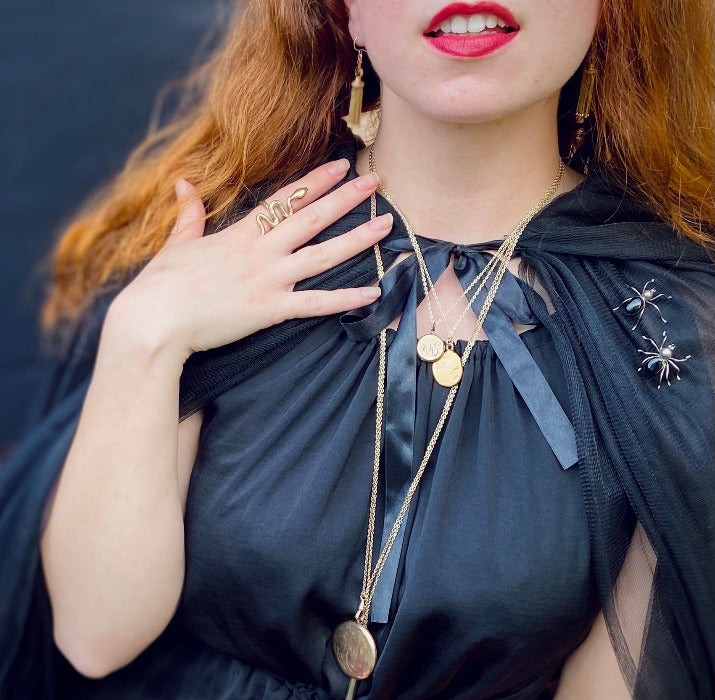 serpentine vintage witchy jewelry
