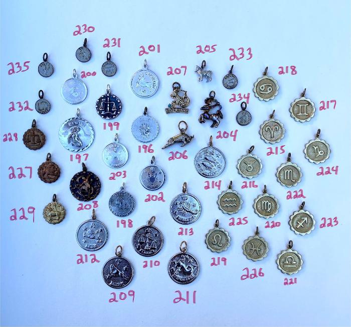 zodiac charm jewelry