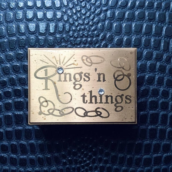 Vintage Rings N Things Box