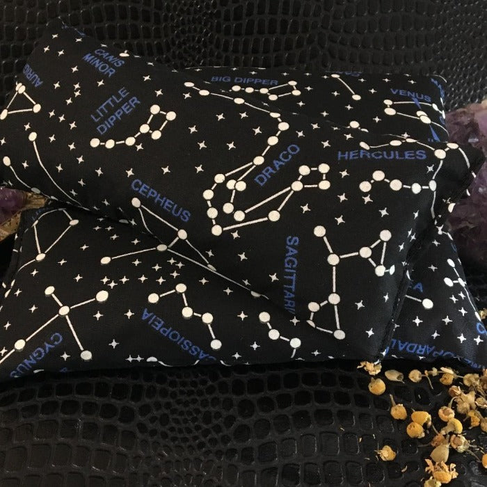 handmade constellation print herbal dream pillow