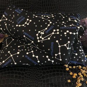 handmade constellation print herbal dream pillow