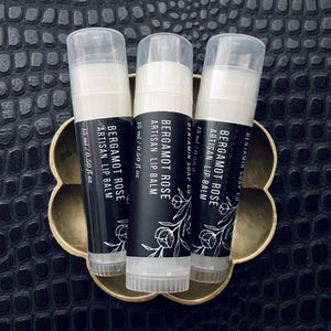 Handmade Luxurious Lip Balm Bergamot Rose