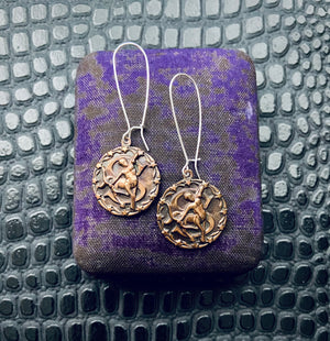 sagitarius earrings zodiac astrology jewelry