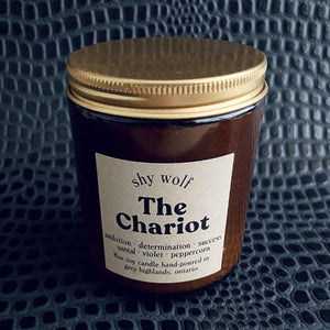 Tarot Inspired Candle by Shy Wolf The Chariot