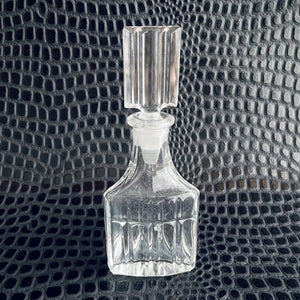 Antique Art Deco Glass Bottle w/ Stopper