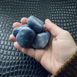 Blue Quartz Tumbled Crystal