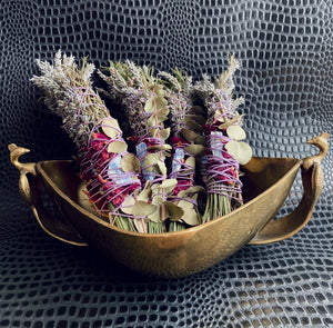 lavender rosemary herbal smoke wand