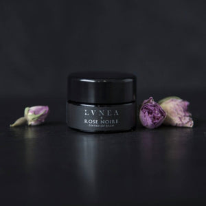 lvnea rose noir tinted lip balm