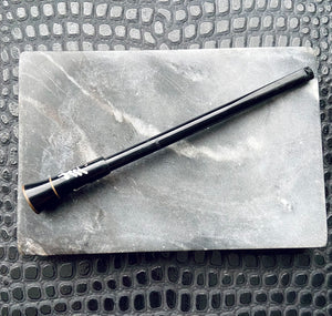 antique art deco black bakelite cigarette holder