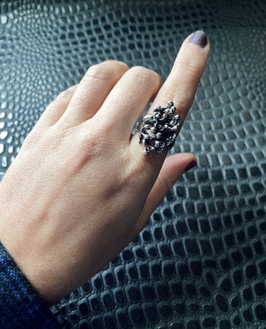 Gothic Spider Ring - Pure Sterling Silver Onyx Witch Occult Goth Victorian  Vintage for Sale in Las Vegas, NV - OfferUp
